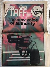 THE STAFF May 1972 Underground newspaper The New Voice of Authority picture