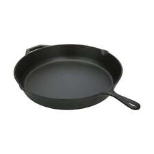 Pre Seasoned 12  Cast Iron Skillet with Handle and Lips picture