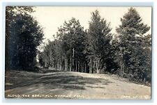 c1910's Along The Beautiful Mohawk Trail Massachusetts MA RPPC Photo Postcard picture