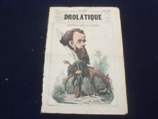 1867 JUNE 9 LE DROLATIQUE NEWSPAPER - ANATOLE DE LA FORGE - FRENCH - FR 2836 picture