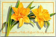 Postcard: Great Yellow Daffodil - Exquisite Floral Art from the Harlequin E A164 picture