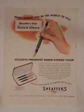 Magazine Ad* - 1949 - Sheaffer's Pens - Sentinel Deluxe picture
