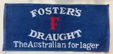 Vintage British Bar Towels, Fosters Draught Lager picture