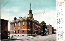 Vtg Brockton Massachusetts MA Post Office 1910s Postcard picture