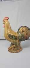 Ceramic Large Rooster Tabletop Farm Decor  14”x 10