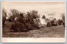 Postcard Washington DC White House South Front And Presidents Garden UDB P5F picture
