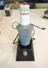 Champion Spark Plugs Transistor Radio Works Nice vintage Audio Novelty... picture