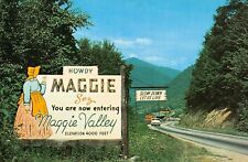 Maggie Valley NC Blue Ridge Mtns Pkwy Soco Gas Station Fridge Magnet 2