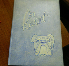 *Vintage 1950 Gunnison Valley High School The Karot 4 Yearbook Gunnison UT  YB48 picture