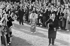 Emperor Hirohito And Empress Nagako Greet Guests During The Aut 1964 Old Photo picture