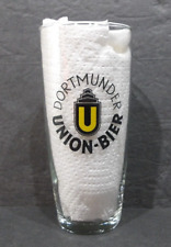 Vintage Dortmunder Union-Bier German Beer Glass 0.25 L Pilsner Bier Glass picture