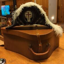 Masonic KT Knights Templar Hat Ostrich Feathers Will, N, Volger Winston Salem NC picture
