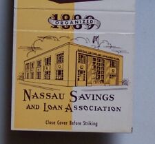 1960s? Nassau Bank Glen Cove Brooklyn NY Kings Co Matchbook New York picture