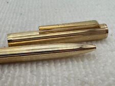 Lovely Rare Vintage Alfred Dunhill Rollerball Pen Gold Plated New Old Stock MINT picture