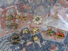 Assortment of Lapel Pins Vintage & Modern Lot of 13 picture