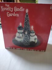 Vintage 8 Piece Novelty Candle Garden By Kmart-NEW picture