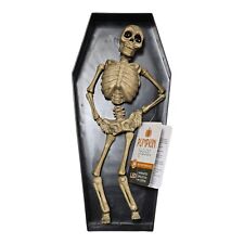 Animated Skeleton Coffin Spooky LED Pumpkin Hollow Halloween Party  Prop Decor picture