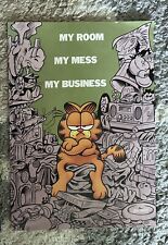 Vintage GARFIELD Wall Poster MY ROOM MY MESS MY BUSINESS #41 picture