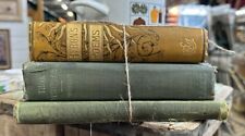 Set Of 3 Antique Books For Decor/ Staging picture