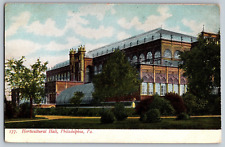 Philadelphia, Pennsylvania -  Horticultural Hall - Vintage Postcards - Unposted picture