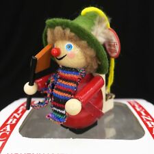 Steinbach Woodsman Wood Cutter Ax German Wood Christmas Ornament with Box picture