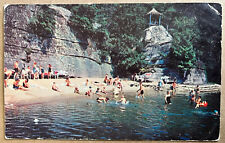 Ulster County NY Mohonk Lake People at Swimming Hole New York Vintage Postcard picture