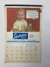 1972 Stocksdale Markets London, Ohio Urbana Marysville Vintage Babies Calendar picture