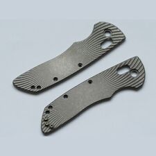 1 Pair Custom Made Titanium Alloy  Knife Handle Scales for Hogue Deka 2 picture