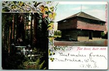 Fort Borst Centralia Washington WA 1907 UDB Postcard J1 picture
