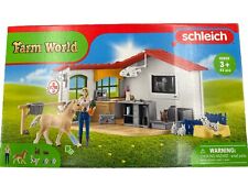 Schleich Farm World VETERINARIAN Vet Practice 42502 Horse 43 Piece Playset picture