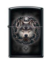 Zippo 86650 Anne Stokes Collection Wolf Black Matte Lighter picture