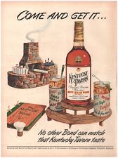 1952 Kentucky Tavern Straight Bourbon Whiskey Vintage Original Magazine Print Ad picture
