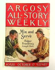 Argosy Part 3: Argosy All-Story Weekly Oct 17 1925 Vol. 172 #4 FR/GD 1.5 picture