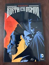 Batman: Birth of the Demon - Paperback, by Barr Mike W.; O'Neil Dennis - VG picture