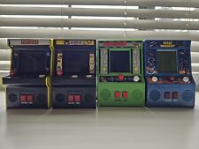 Lot Of 4 Mini Arcade Pacman, Space Invaders, Digdug, Frogger Retro Taito Bandai  picture