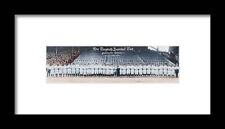 1922 Cleveland Indians 16x4 Colorized Panoramic Team Print-Framed & Matted picture