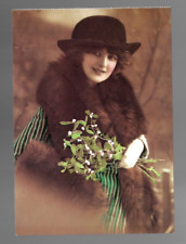 Vintage Postcard I Don't Mind If You Do 1920 Repro Painting Magna Golden Age picture