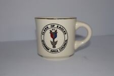 Vtg. 1972 Boy Scouts of America Coffee Mug Class of Eagles Quapaw Area Council picture