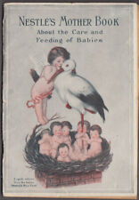 Nestle's Mother Book Care & Feeding of Babies booklet 1923 picture