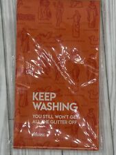 2024 Mardi Gras Krewe Of Muses Pack Of 15 Large Paper Napkins “Keep Washing…” picture