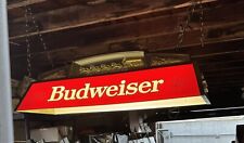 Vint Anheuser-Busch BUDWEISER BEER Clydesdales Hanging Pool Table Bar Light 40