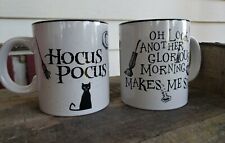 Disney Hocus Pocus Sanderson Sisters GLORIOUS MORNING MAKES ME SICK Coffee Mug picture