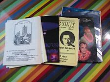 vtg 1970s-1990s Star Trek SciFi Convention Con Fanzine flyers newsletters promos picture