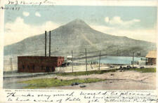 1906 Big Butte And Water Reservoir,MT Silver Bow County Montana Postcard Vintage picture