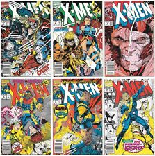 X-Men #5 6 7 8 9 10 All Newsstand 2nd Omega Red 1992 Wolverine Gambit Lee Marvel picture