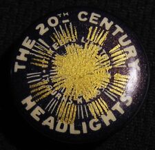 1890's 20TH CENTURY HEADLIGHTS BICYCLE ADVERTISING BUTTON STUD PIN - W & H picture
