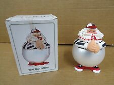 Dept 56 Time Out Santa #18471 With Tag Noel Ornament Referee Ornament NOS IOB picture