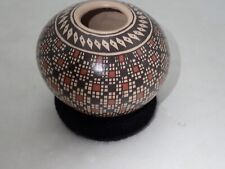 Mata Ortiz Hand built and Hand Painted  Pot or Olla  by  Irma Martinez picture