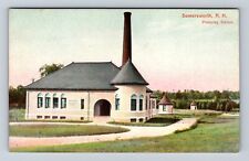 Somersworth NH-New Hampshire, Pumping Station, Antique, Vintage Postcard picture