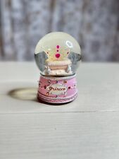 Vintage Princess Crown Water Globe Music Box By San Francisco Company 6” High picture
